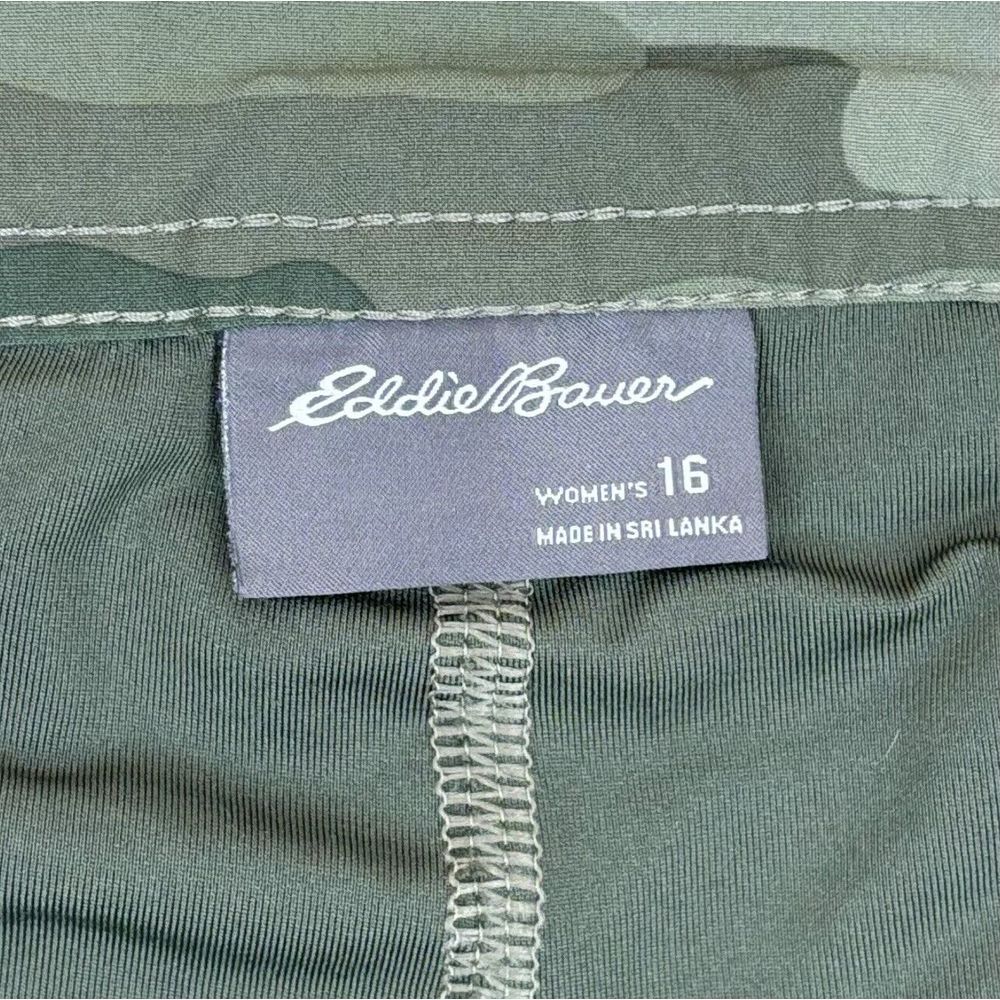 Eddie Bauer Adventurer 2.0 Skort Womens Size 16 Camo Active Outdoor Golf Skirt - Picture 3 of 8